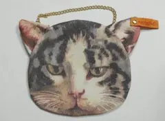 あちゃちゅむムチャチャ　 猫の顔デザイン バッグ