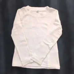 UNIQLOホワイト 長袖カットソー 120