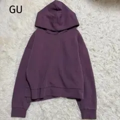 ＊GU＊ジーユー【M】ダブルフェイススリットパーカのサムネイル
