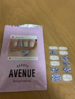 BEAUTY AVENUE ネイルシール Blue Fluoette