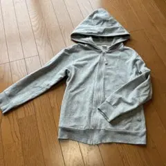 グレー フード付きパーカー140㎝
