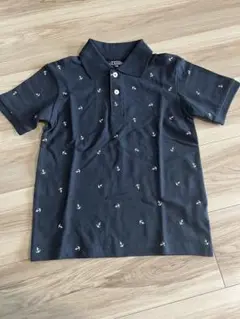 新品未使用　ポロシャツ　130 男の子　イカリ柄