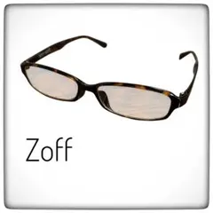 【Rudolph 様専用】Zoff ゾフ メガネ フレーム べっ甲柄 スクエア