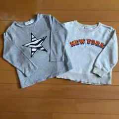 SHIPS シップス  キッズ　ロンT トレーナー 100cm ２点セット