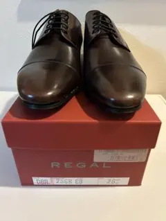 【新品未使用】REGAL ダークブラウン 革靴