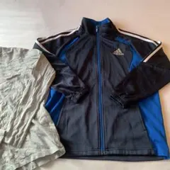 adidas ジャージ ネイビー/ブルー 150