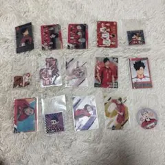 音駒高校メンバーのカードとシール