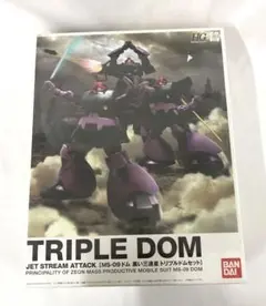 2026年最新】1/144 HGUC MS-09 ドム 黒い三連星 トリプルドムセット(3