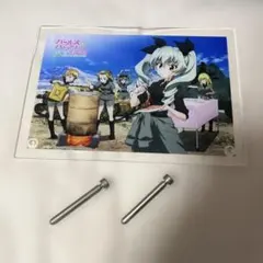 ガールズ＆パンツァー 劇場版 アクリルプレート　アンチョビ　あみあみ特典