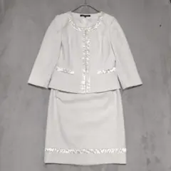 saviem♡ノーカラー セレモニースーツ 膝丈 卒業式 入学式 9