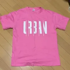 ロゴプリント Tシャツ ピンク
