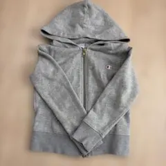 Champion グレー フルジップパーカー 120