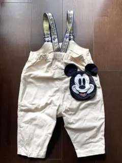 BREEZE ミッキー サロペット 90 綿