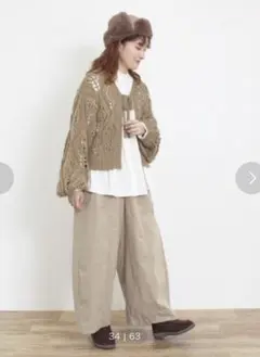 Samantha mos2 ワークバレルパンツ