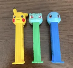 PEZ ペッツ ポケモン フシギダネ　ゼニガメ　ピカチュウ　3点セット