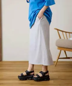 タグ付き♪ LEPSIM 楊柳ナロースカート ☆新品未使用