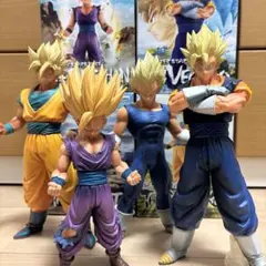 ドラゴンボール フィギュア4体セットMSP ベジット孫悟空孫悟飯ベジータ