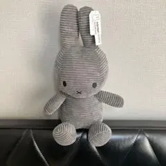 コーデュロイウサギぬいぐるみ 約30cm 新品