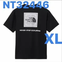新品未使用ノースフェイス　バンダナスクエアロゴティー　NT32446 K2 XL