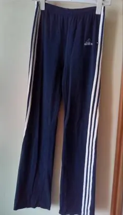adidas ネイビー ジャージパンツ Lサイズ