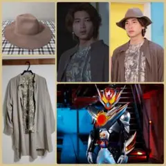 仮面ライダーヴァレン辛木田絆斗着用衣装セットM(ジャケット+シャツ+