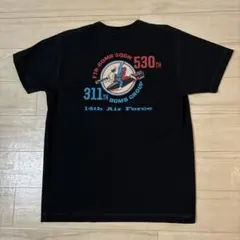 バズリクソンズ　バックプリントTシャツ14th Air Force ブラックのサムネイル