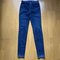 UNIQLOユニクロヒートテックウルトラストレッチレギンスデニムパンツ　Sサイズ