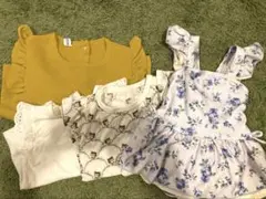ベビー服　3点&水着セット　80-90