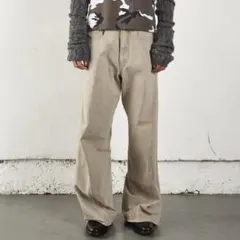 NVRFRGT 3D Twisted Wide Leg Jeans