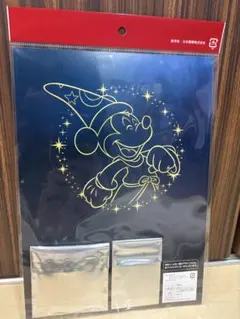 郵便局限定！ディズニー ファンタジア 85周年 缶バッジ＆ステッカー付