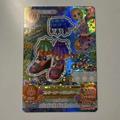 ストリートアートウエッジソール　新条ひなき　アイカツカード　プレミアム