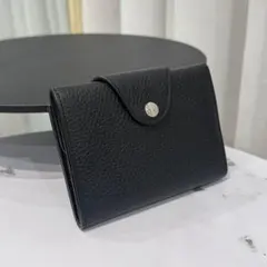 エルメス イリアード コンパクト ヴァッシュ ブラック SV金具 B刻印のサムネイル