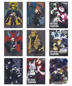 ヒロアカ　クリアポスター35枚
