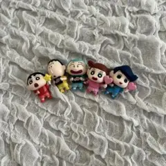 クレヨンしんちゃん ミニチュアフィギュア 5体セット ガチャガチャ