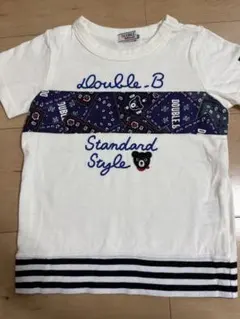 【美品】ミキハウス ダブルビー　Tシャツ 100 ①
