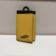 KEEN リサイクル素材 三つ折り財布 イエロー