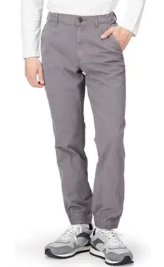 Sサイズ ジョガーパンツ メンズ シンプル カジュアル ダークグレー 灰色