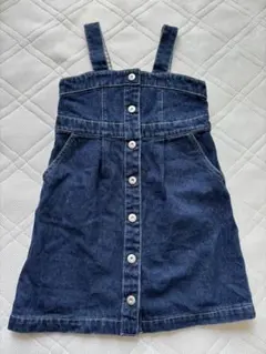 アプレレクール　デニム ジャンバースカート 110　美品