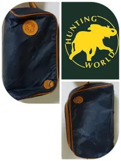ハンティングワールド　クラッチバッグ　ショルダーバッグ　カバン　鞄　メンズ