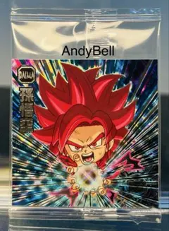 最新弾ドラゴンボール 超戦士 シールウエハース15弾 孫悟空 UGR