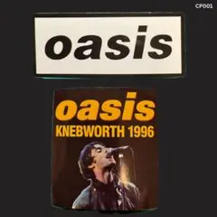 oasis Knebworth 1996 ステッカー　2枚セット