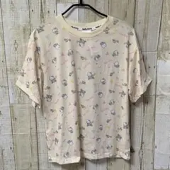 新品　hello kitty 総柄　レディースTシャツ M