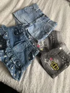 デニムショートパンツ・スカートまとめ売り