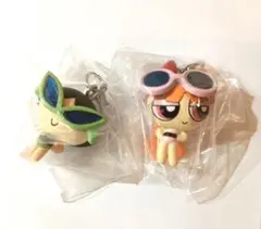 ガチャ パワーパフガールズ めじるしアクセサリー2 2点セット