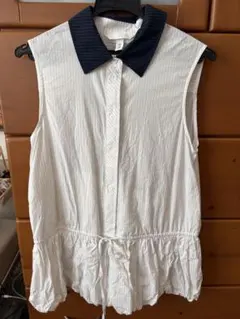 H&M ノースリーブシャツ　トップス