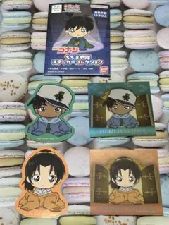 名探偵コナン ちぢませ隊 ステッカーコレクション