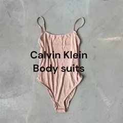 【新品未使用】Calvin Klein ボディスーツ ベージュのサムネイル
