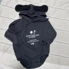 breeze✖︎SNOOPY耳付きボディーオール80 センチ
