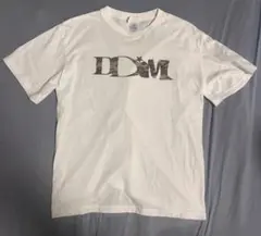 ddim カモフラージュロゴ Tシャツ ホワイト XS