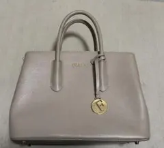 FURLA ショルダー付き ハンドバッグ グレー